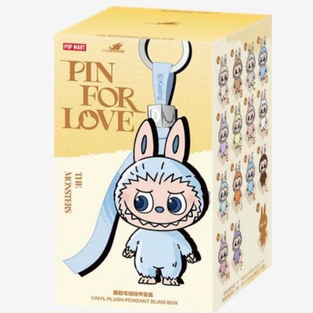 Pop Mart The Monsters Pin for Love BUNDLE